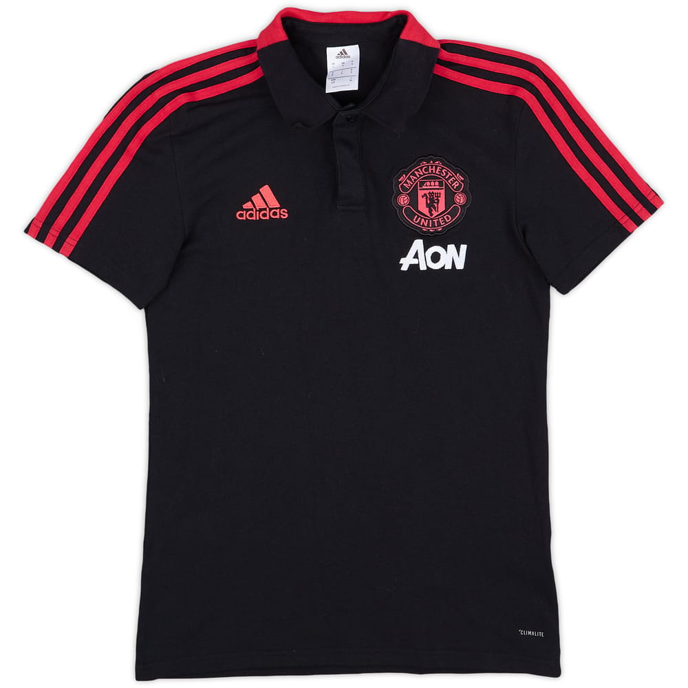 2018-19 Manchester United adidas Polo Shirt - 8/10 - (S)