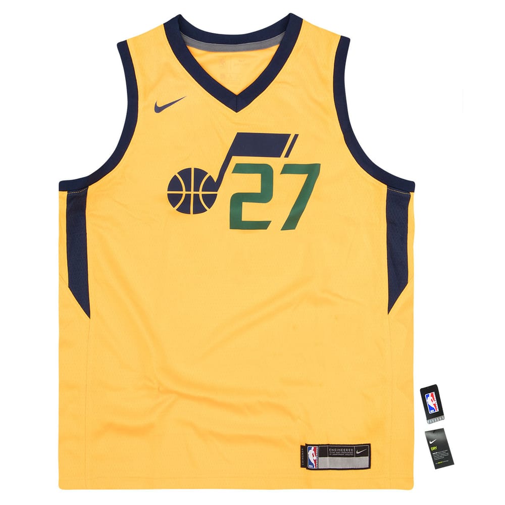 2017-19 Utah Jazz Gobert #27 Nike Swingman Jersey (Alternate) Y - W/Tags