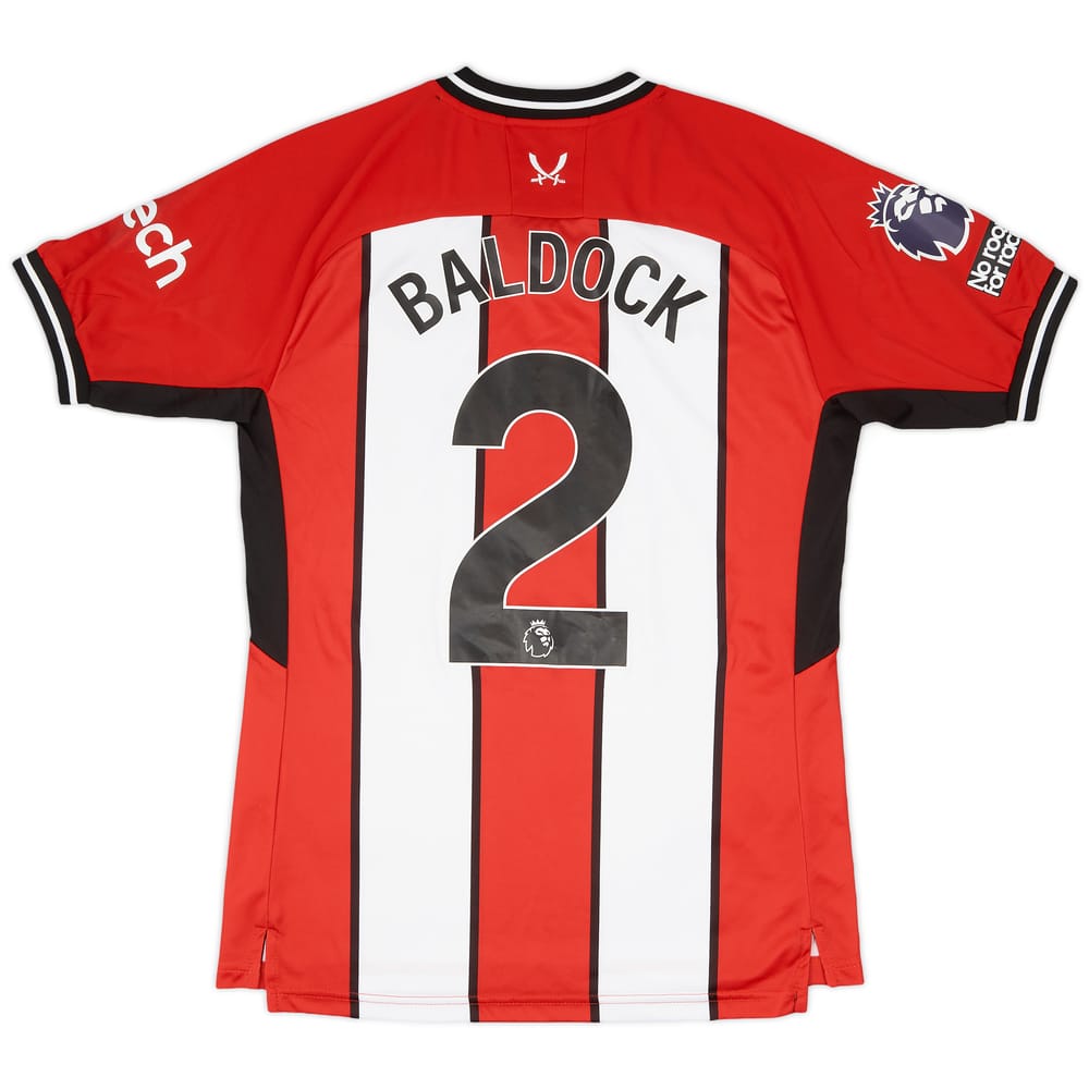 2023-24 Sheffield United Match Issue Home Shirt Baldock #2
