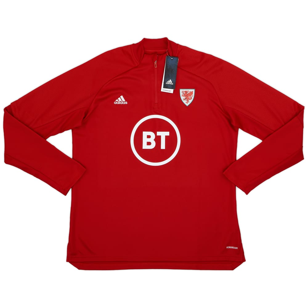 2020-21 Wales adidas 1/4 Zip Training Top (Women's XL)