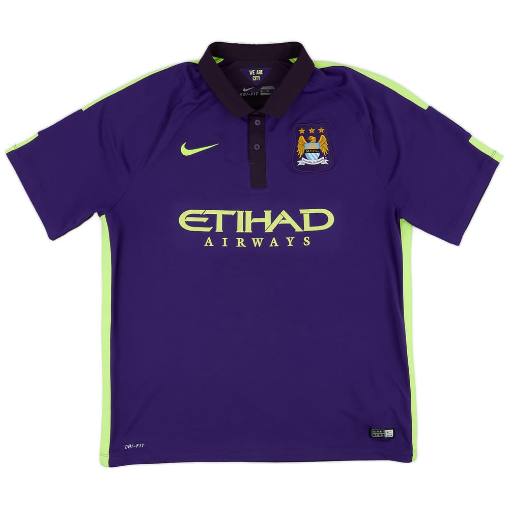 2014-15 Manchester City Third Shirt - 9/10 - (XL)