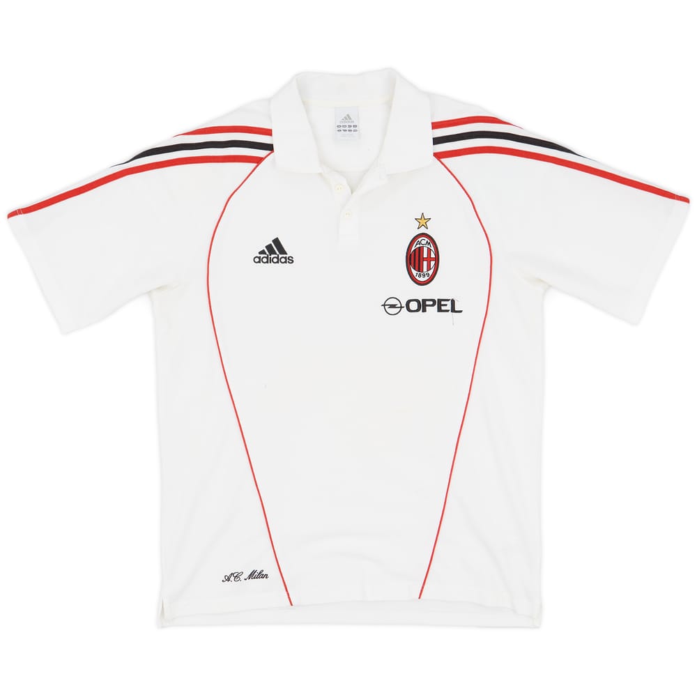2005-06 AC Milan adidas Polo Shirt - 7/10 - (L)