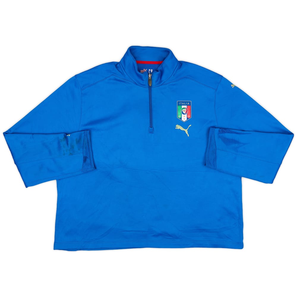 2006-07 Italy Puma 1/4 Zip Drill Top - 4/10 - (XXL)