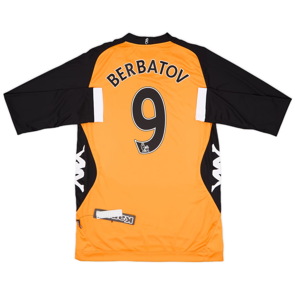 2012-13 Fulham Away L/S Shirt Berbatov #9 (L)