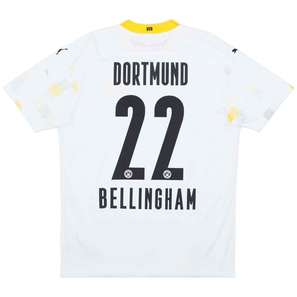 2020-21 Borussia Dortmund Player Issue Third Shirt Bellingham #22