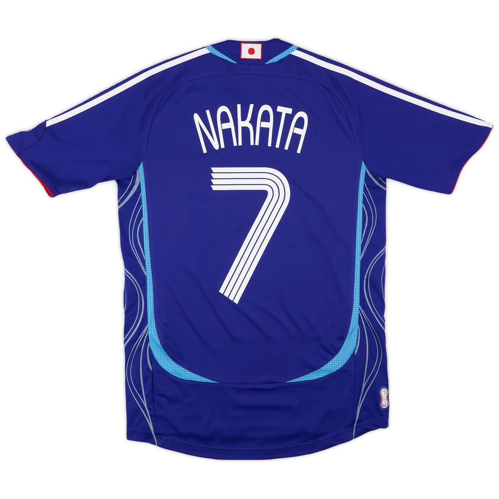 2006-08 Japan Home Shirt Nakata #7 - 8/10 - (S)