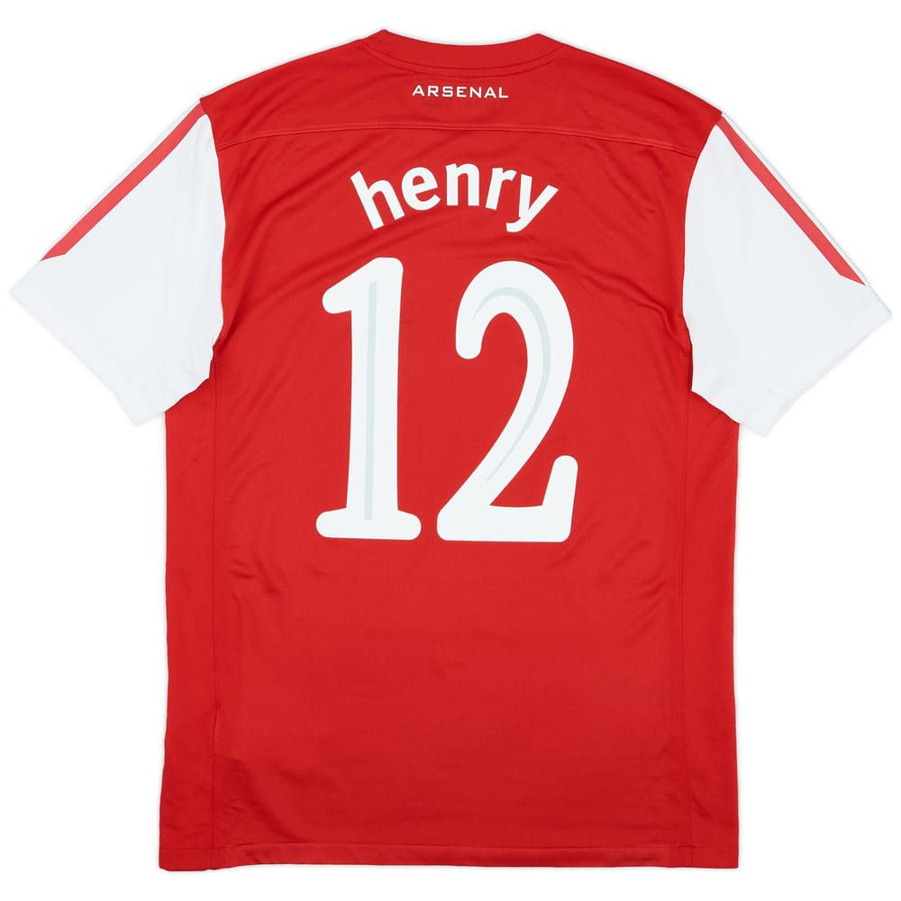 2011-12 Arsenal Home Shirt Henry #12 - 6/10 - (M)