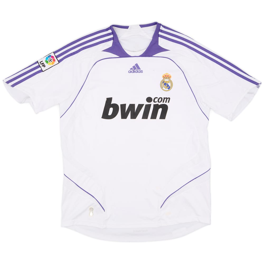 2007-08 Real Madrid Home Shirt - 6/10 - (L)