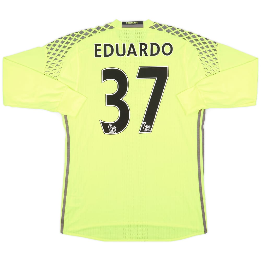 2016-17 Chelsea Player Issue GK Shirt Eduardo #37
