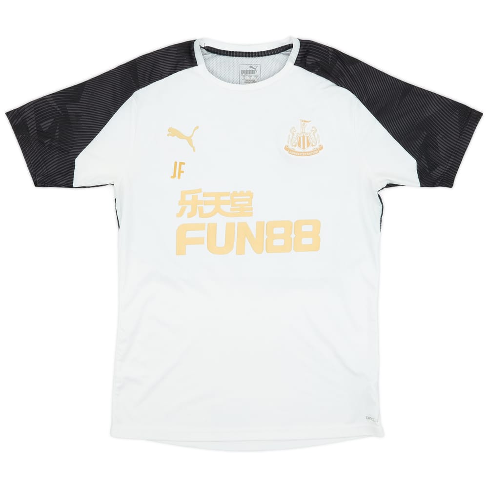 2018-19 Newcastle Staff Issue Puma Training Shirt 'JF' - 9/10 - (M)