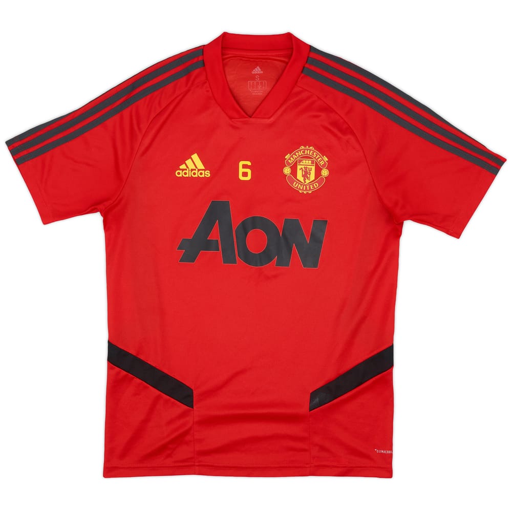 2019-20 Manchester United Player Issue adidas Training Shirt #6 - 9/10 - (S)