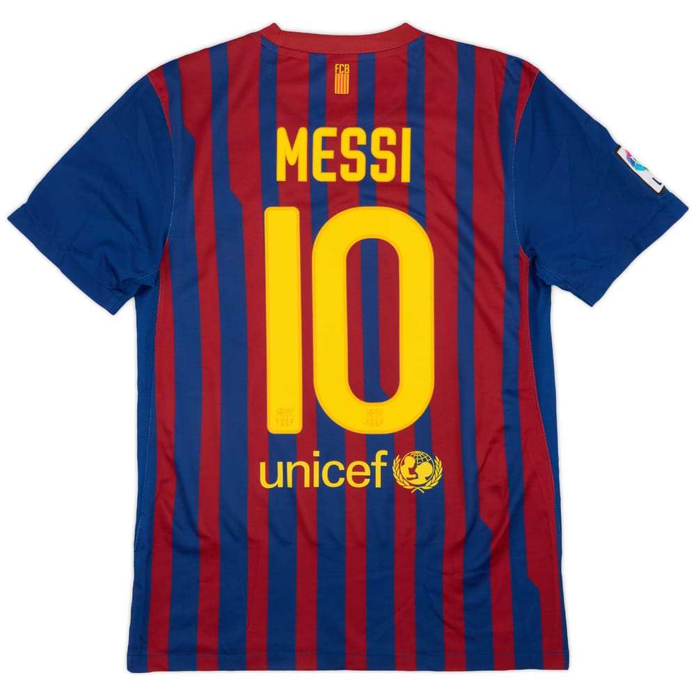 2011-12 Barcelona Home Shirt Messi #10 - 8/10 - (S)