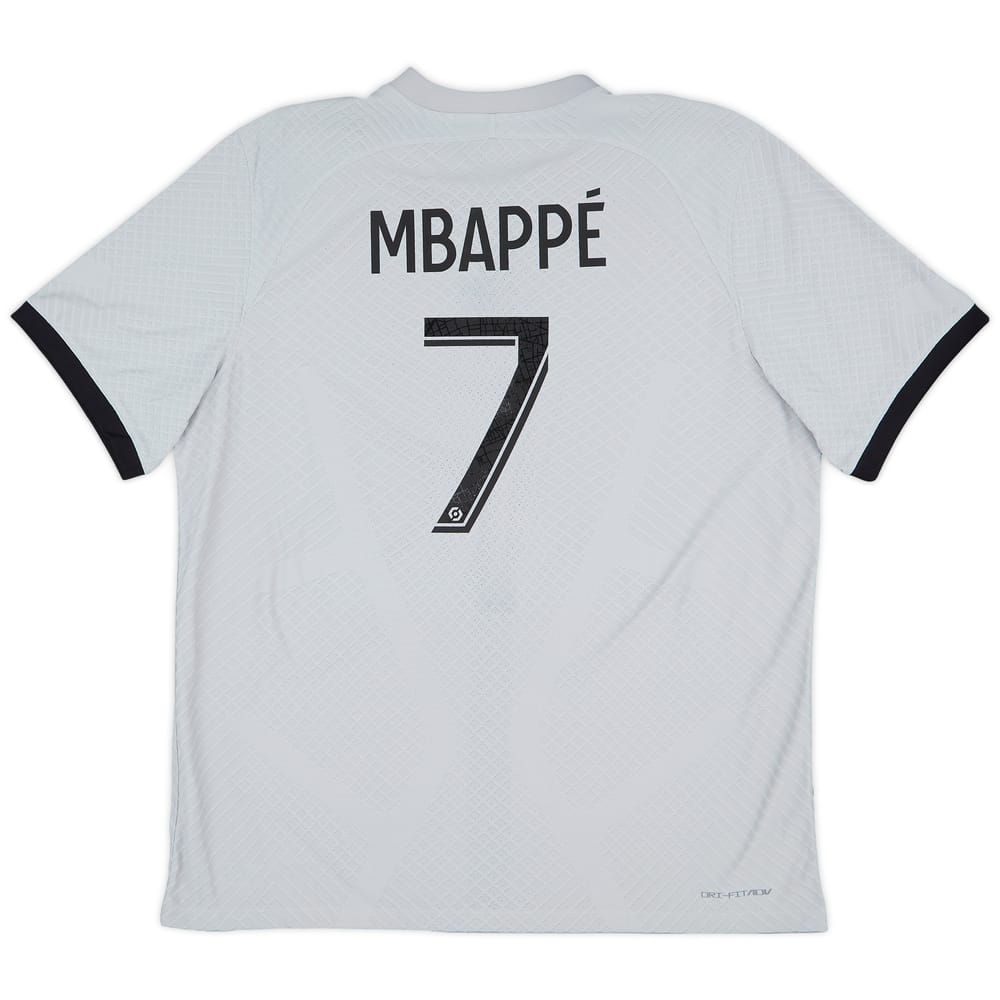 2022-23 Paris Saint-Germain Authentic Away Shirt Mbappe #7 - 10/10 - (XL)