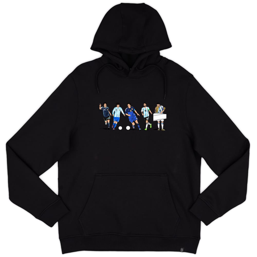 Messi Every WC Graphic Hoodie