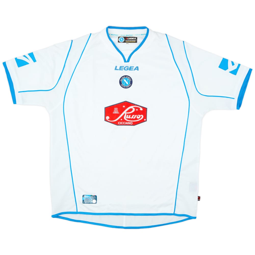 2003-04 Napoli Away Shirt - 8/10 - (XL)