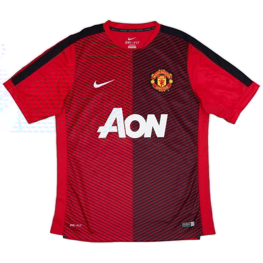 2014-15 Manchester United Nike Training Shirt - 9/10 - (L)