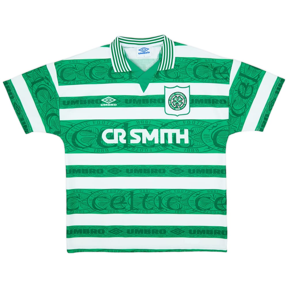 1995-97 Celtic Home Shirt - 9/10 - (L)