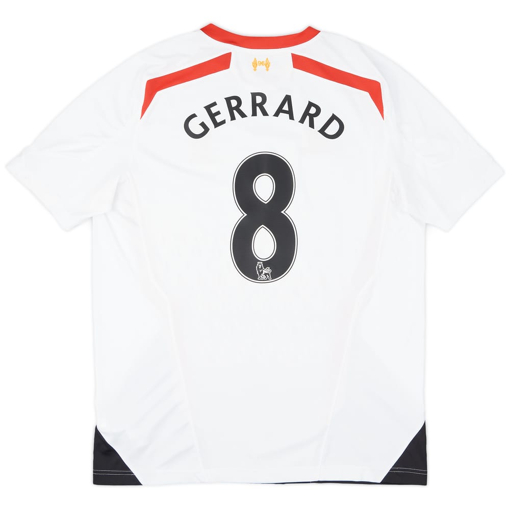 2013-14 Liverpool Away Shirt Gerrard #8 - 7/10 - (XL)