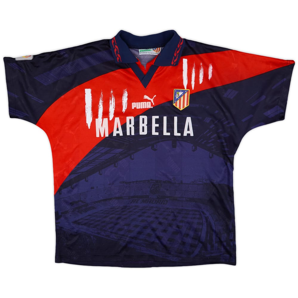 1994-95 Atletico Madrid Away Shirt - 8/10 - (M)