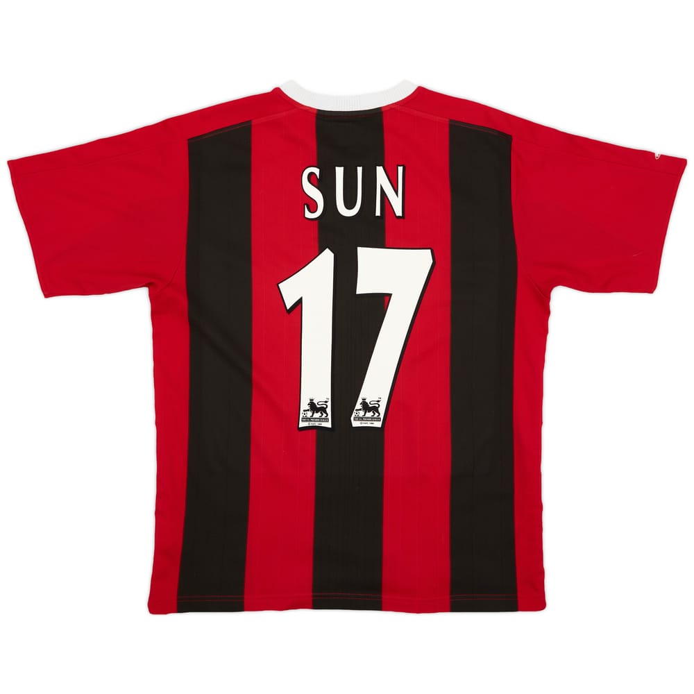 2003-04 Manchester City Away Shirt Sun #17 - 6/10 - (M)