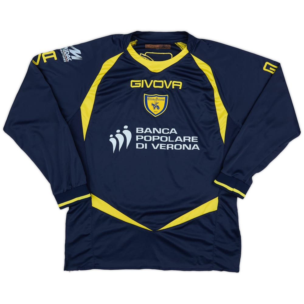 2009-10 Chievo Verona Givova Training L/S Shirt - 7/10 - (L)