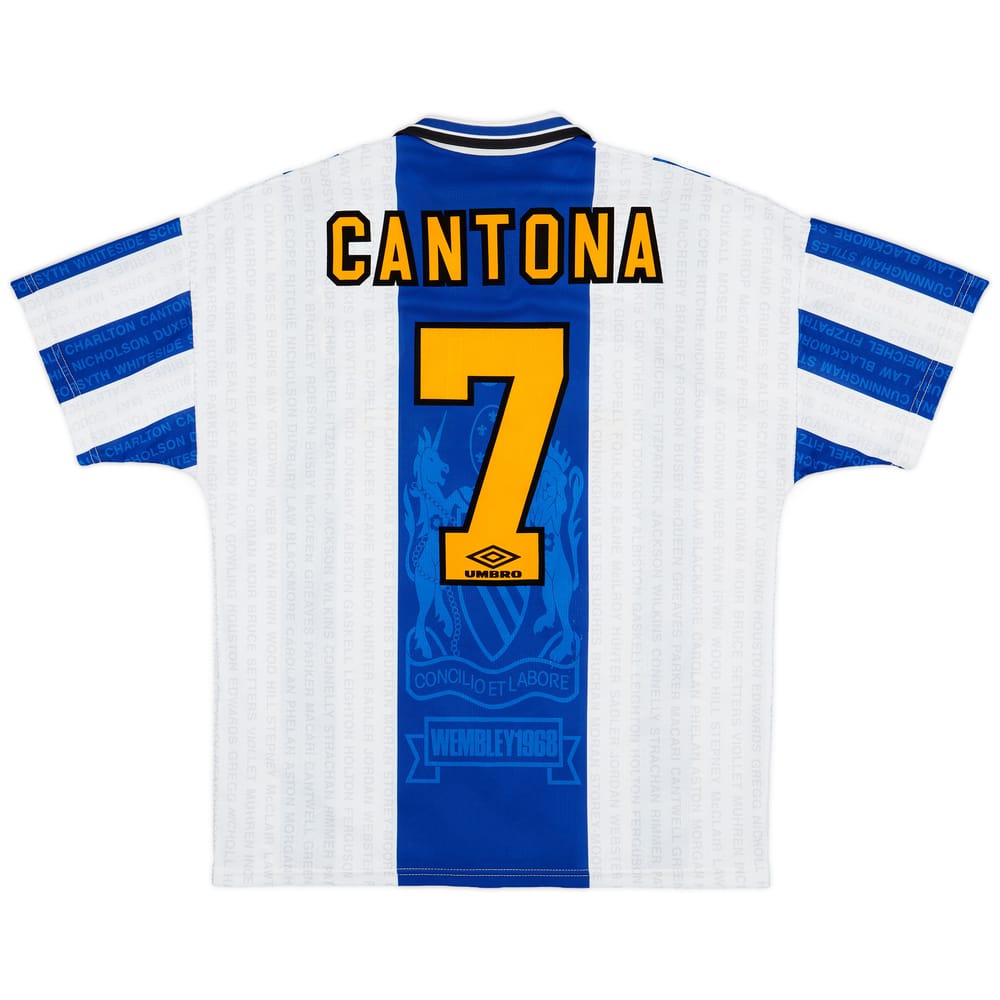 1994-96 Manchester United Third Shirt Cantona #7 - 10/10 - (L)