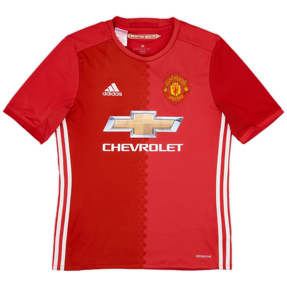 2016-17 Manchester United Home Shirt - 5/10 - (XL.Boys)