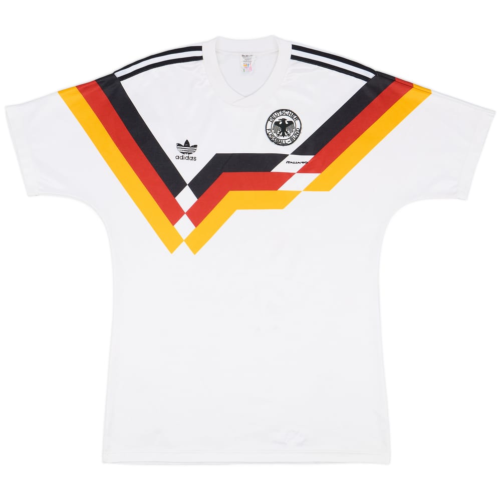 1988-90 West Germany 'Italia 90' Home Shirt - 8/10 - (M/L)