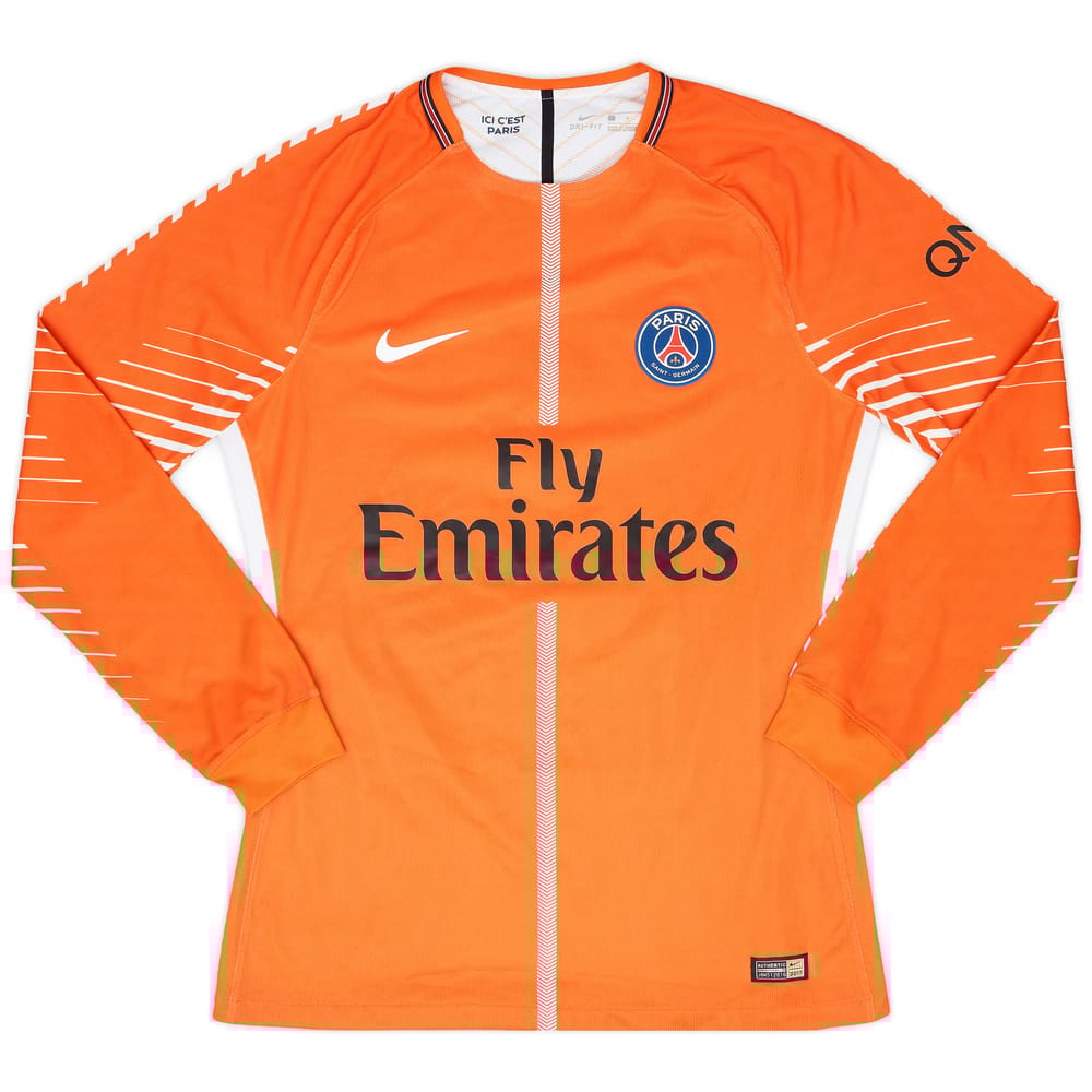 2017-18 Paris Saint-Germain Player Issue GK Shirt #1 - 8/10 - (L)