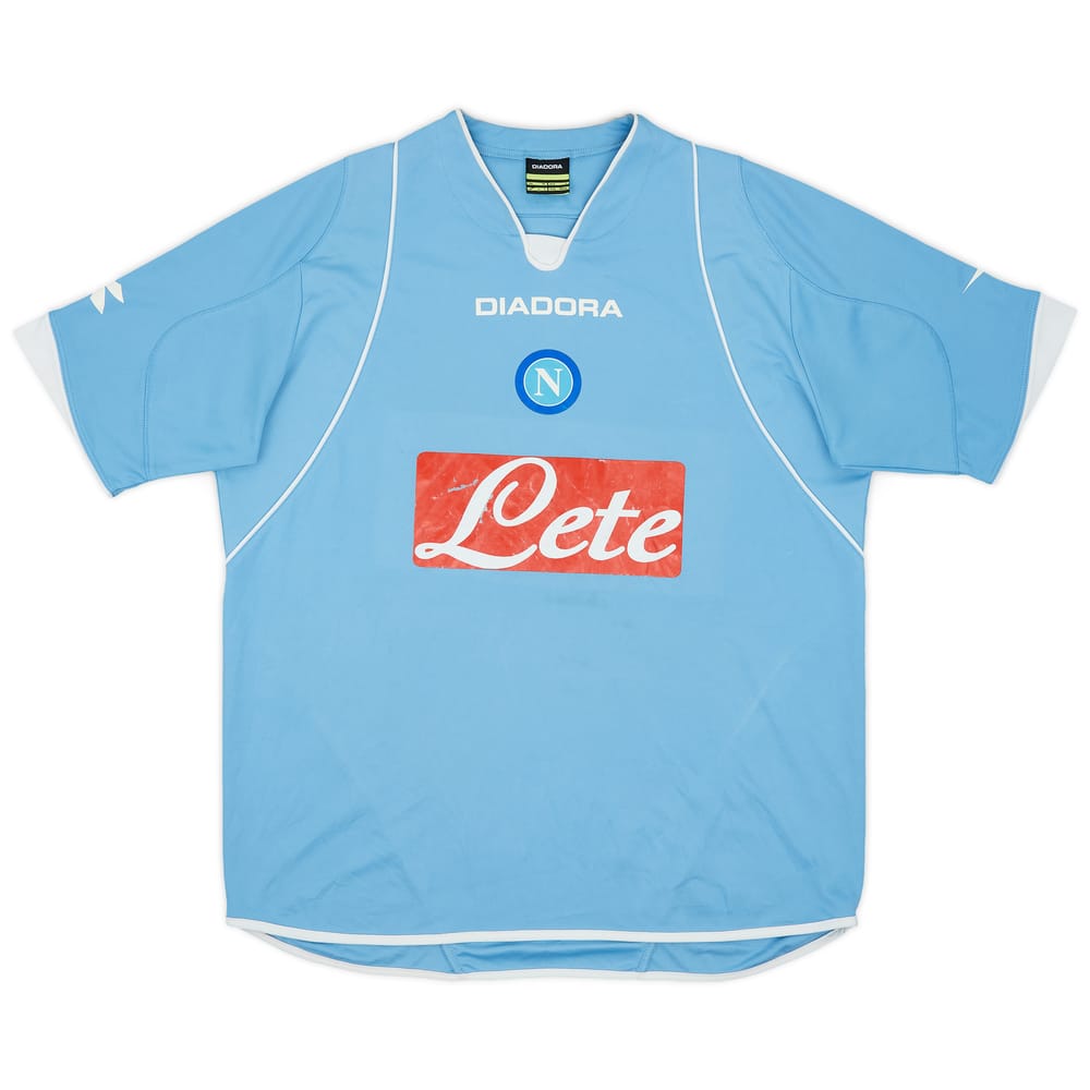 2007-08 Napoli Home Shirt - 5/10 - (L)