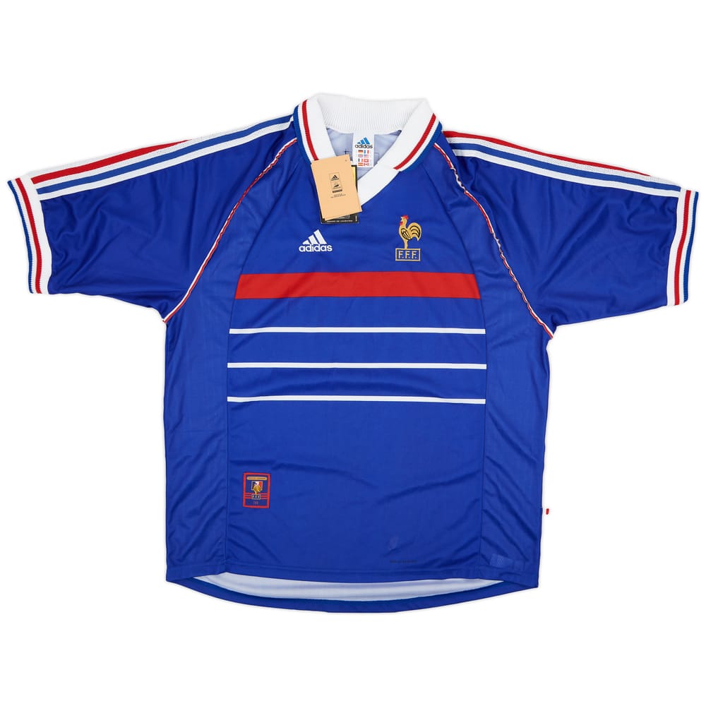 1998-00 France Home Shirt (XL)