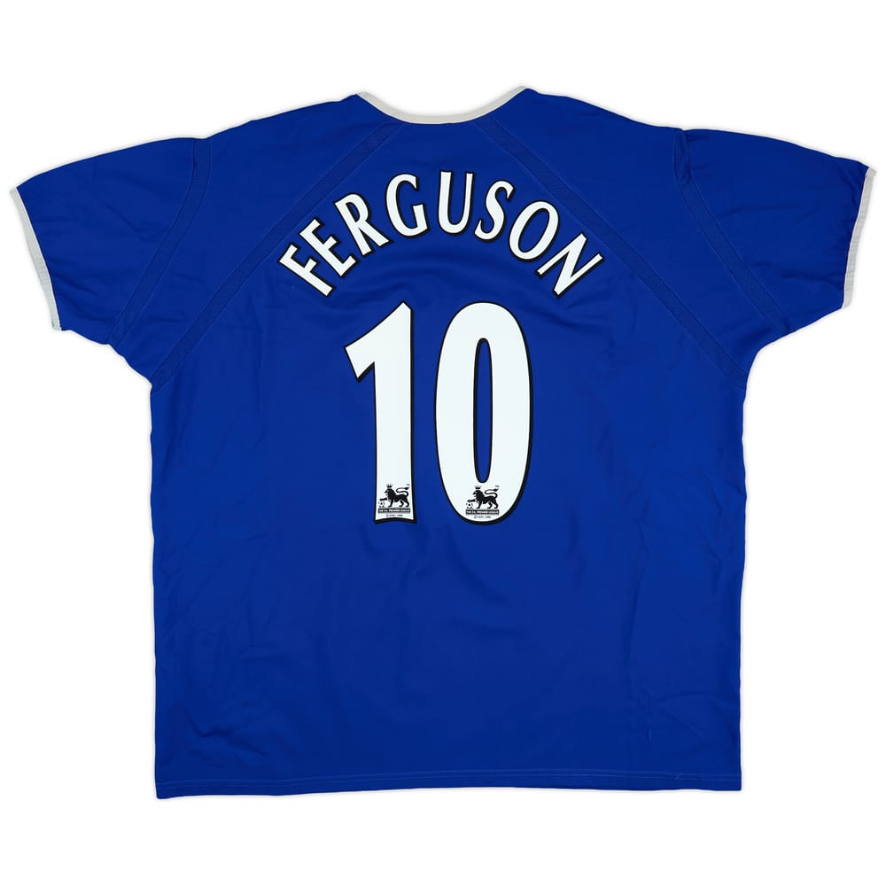 2003-04 Everton Home Shirt Ferguson #10 - 9/10 - (XXL)