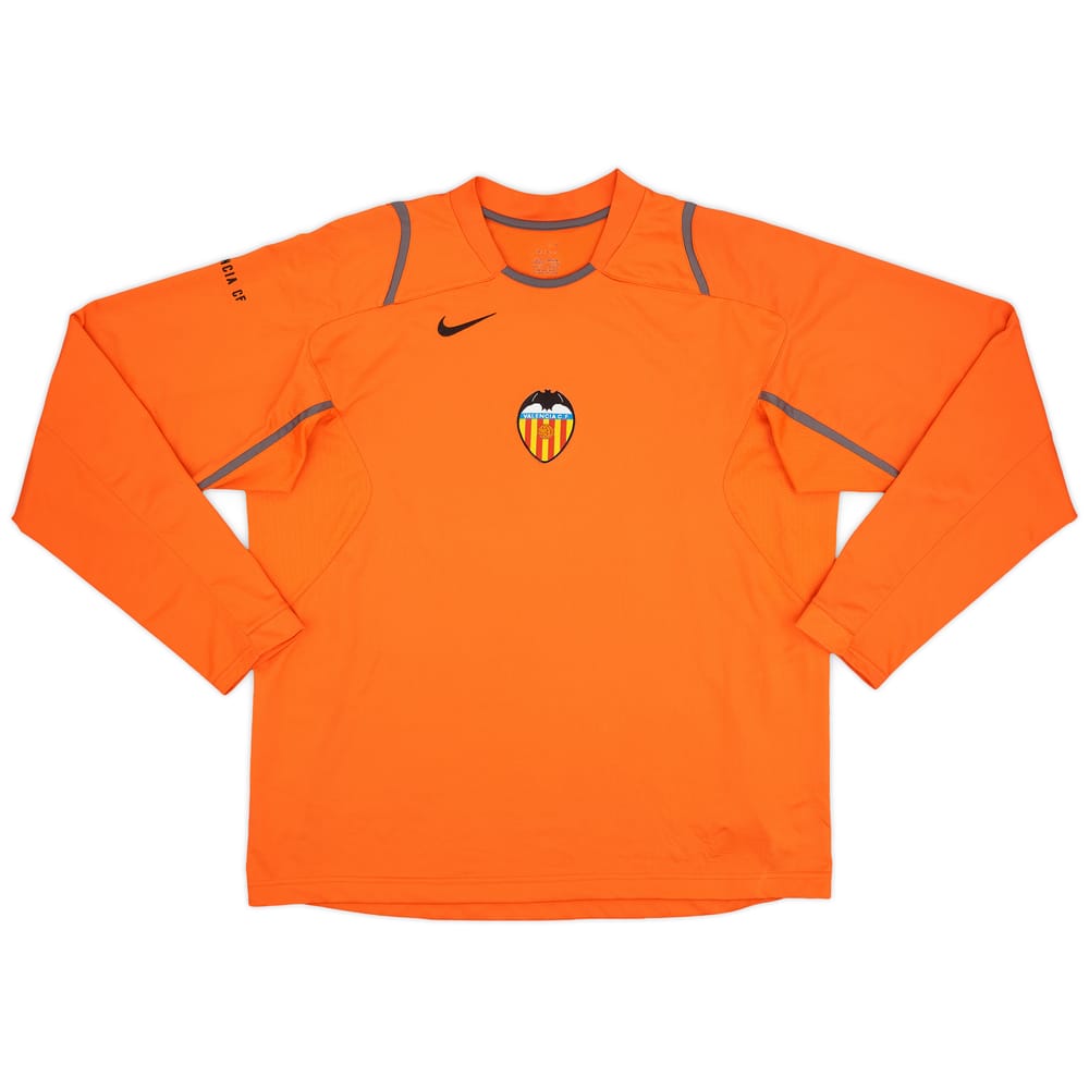 2006-07 Valencia Nike Training L/S Shirt - 9/10 - (L)
