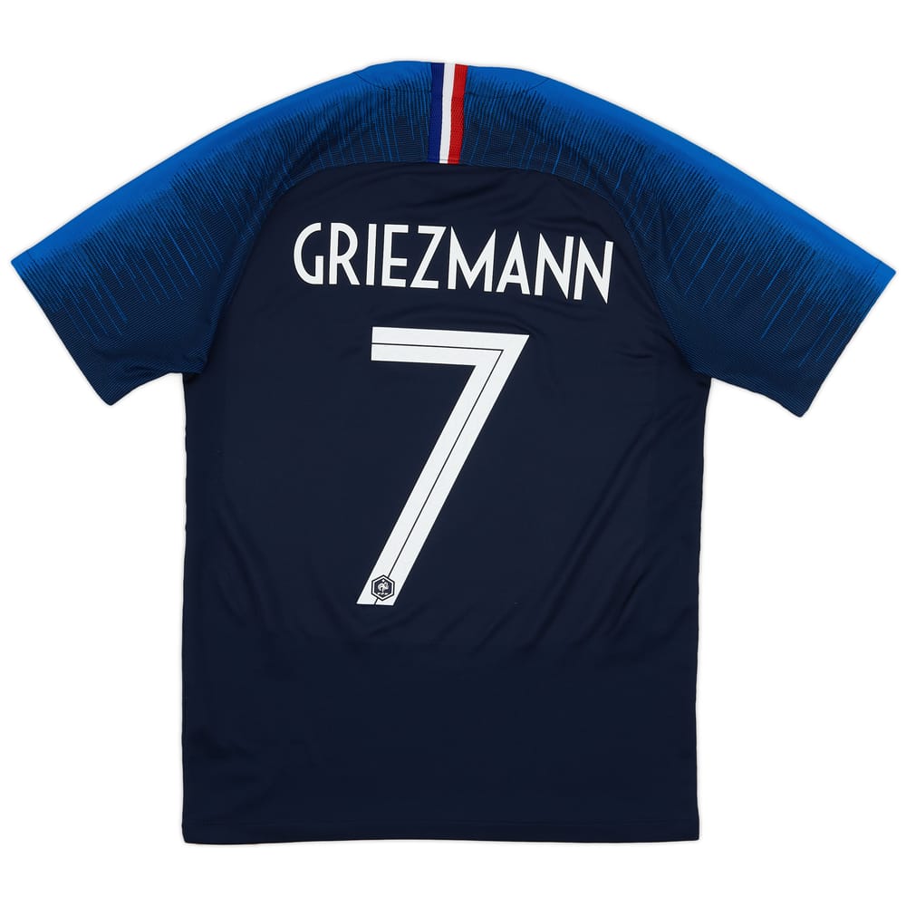 2018 France Home Shirt Griezmann #7 - 8/10 - (S)