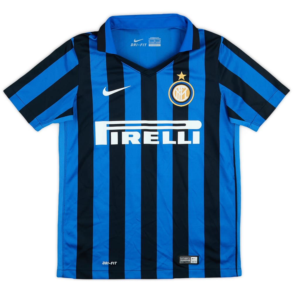 2015-16 Inter Milan Home Shirt - 8/10 - (M.Boys)