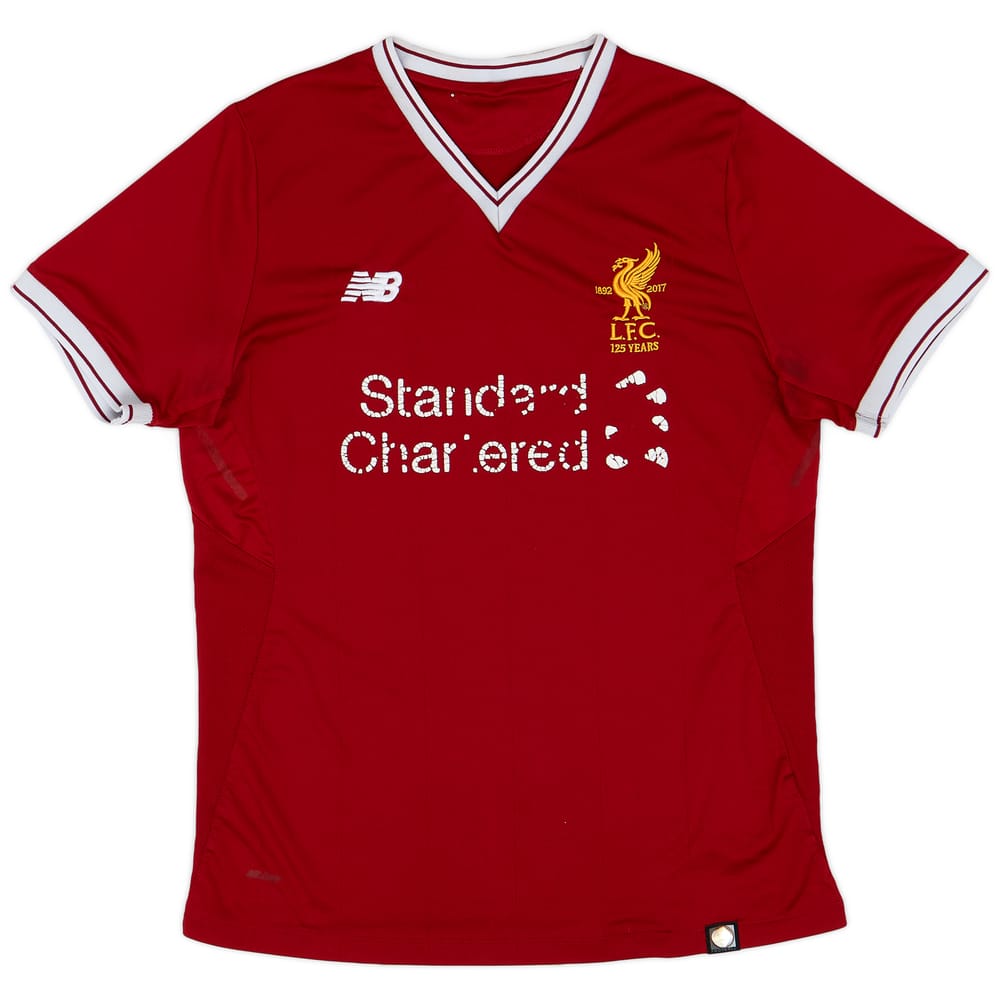 2017-18 Liverpool 125 Years Home Shirt - 4/10 - (M)