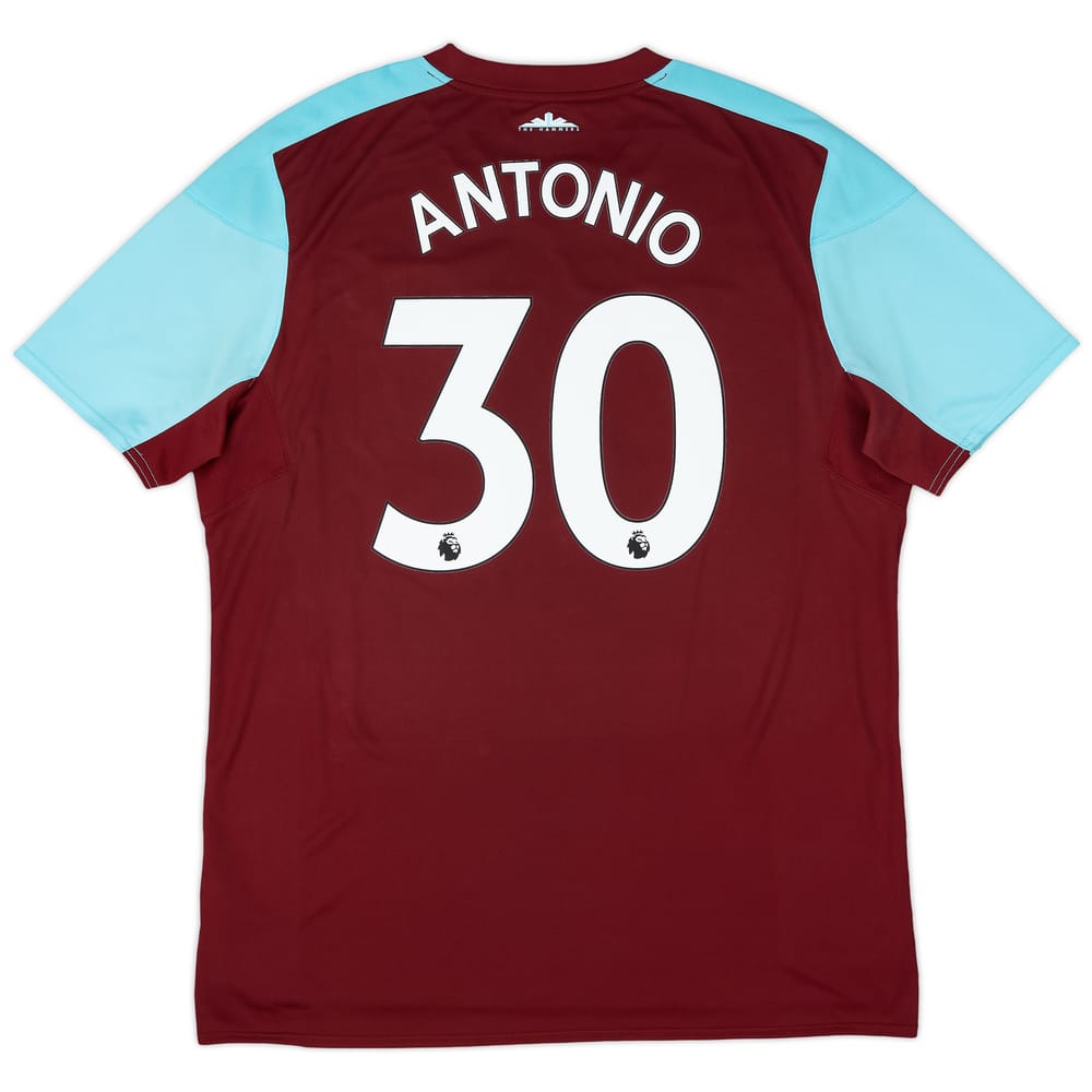2017-18 West Ham Home Shirt Antonio #30 - 8/10 - (XXL)