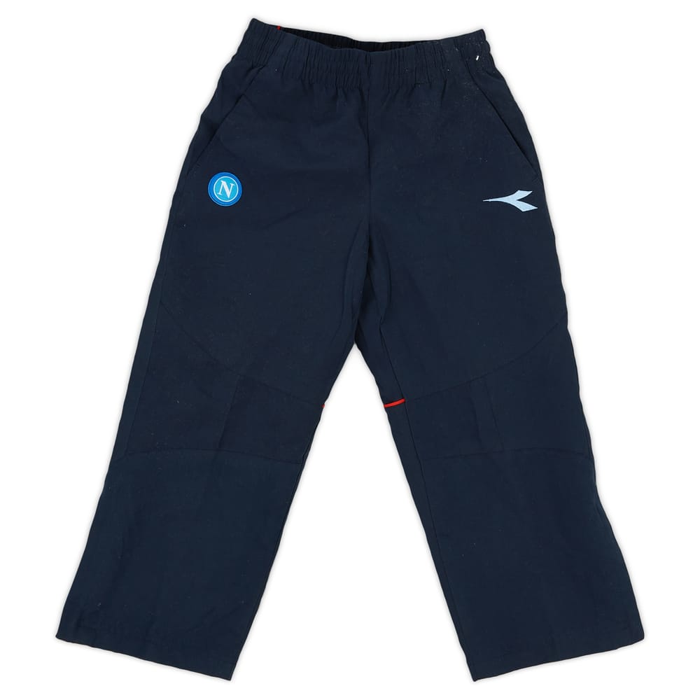 2007-08 Napoli Diadora Tracksuit Bottoms - 9/10 - (4 Years)