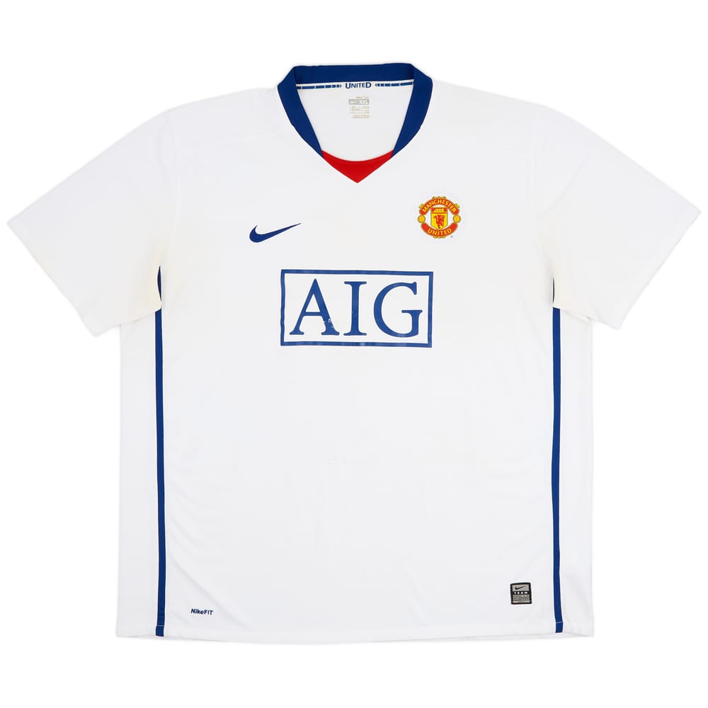 2008-10 Manchester United Away Shirt - 5/10 - (XXL)
