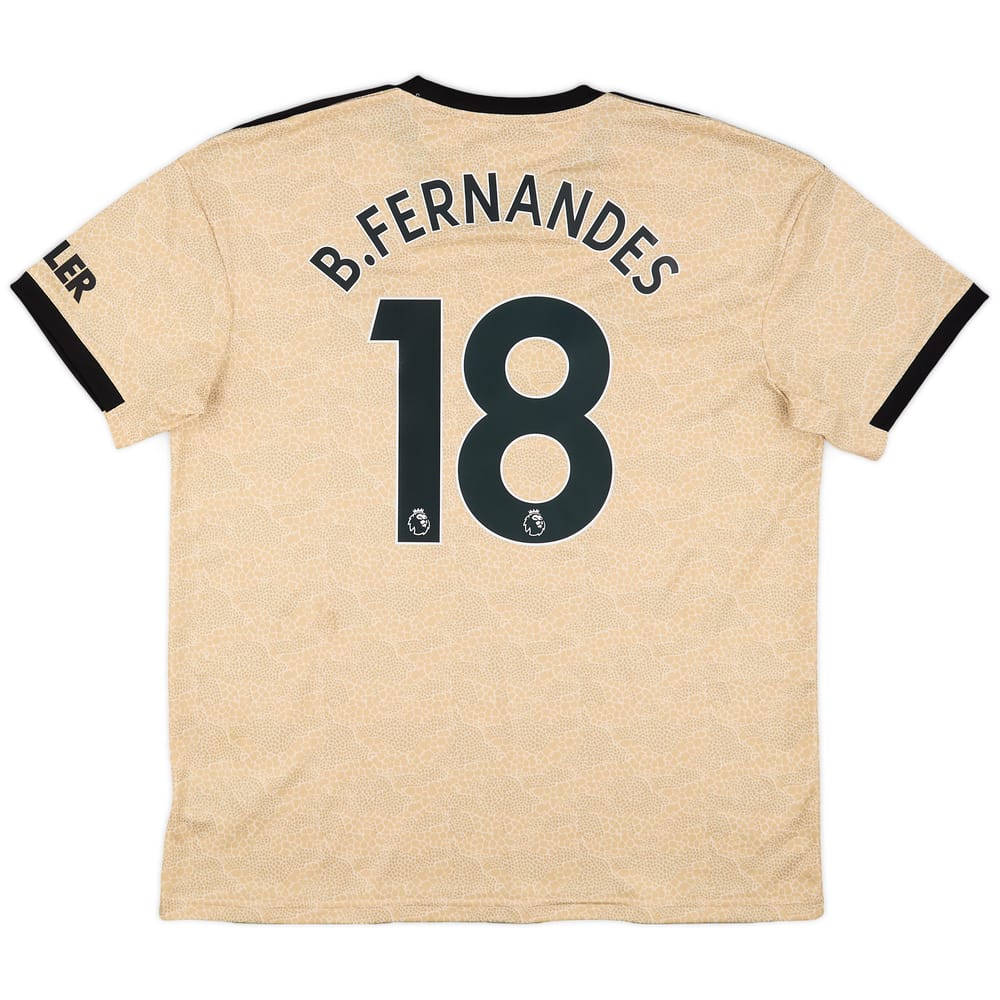2019-20 Manchester United Away Shirt B.Fernandes #18 - 8/10 - (XL)