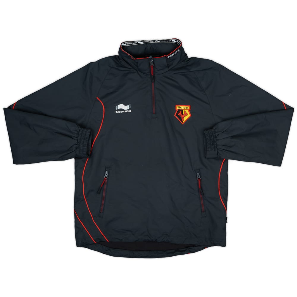 2010-12 Watford Burrda 1/4 Zip Hooded Rain Jacket - 5/10 - (M)