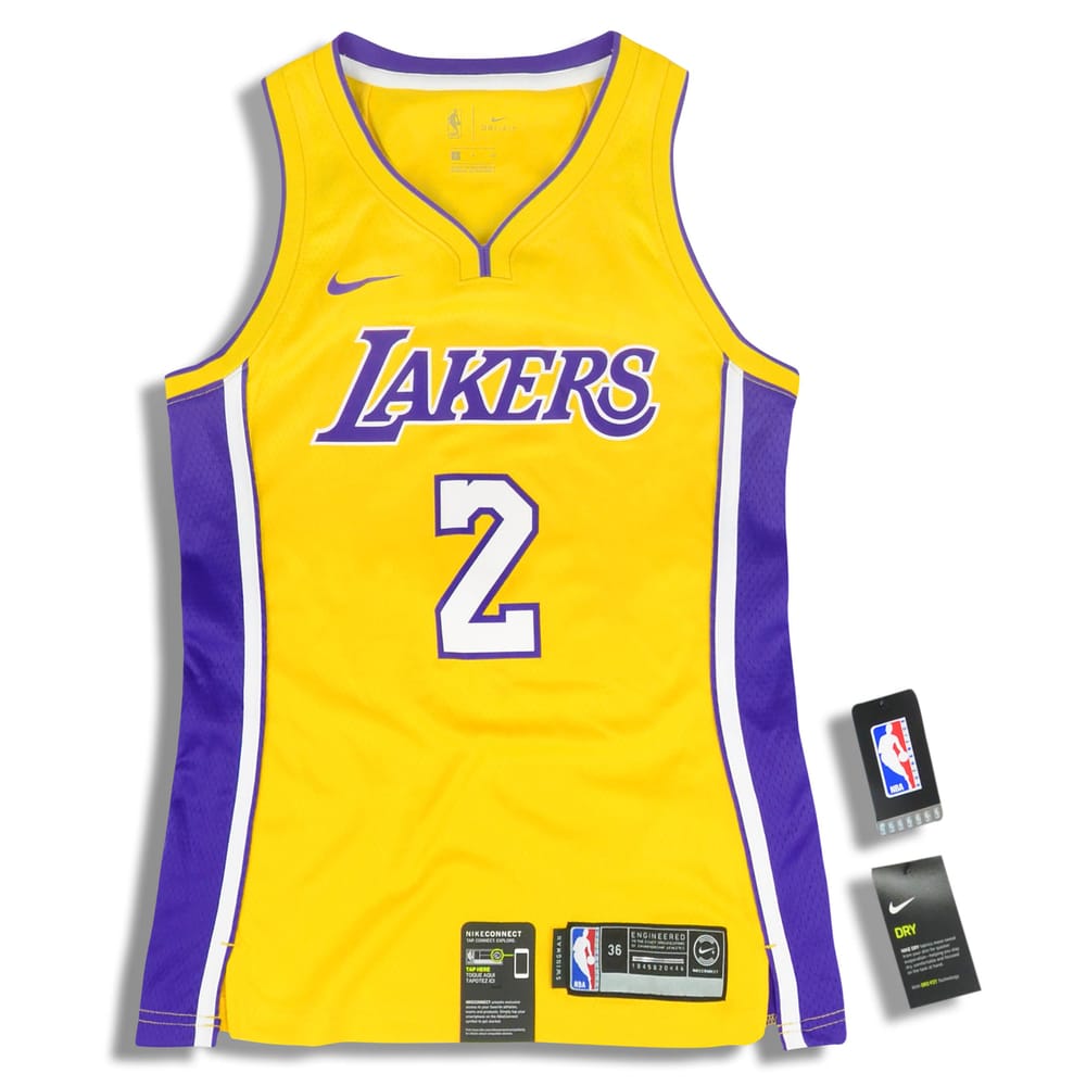 2017-18 LA Lakers Ball #2 Nike Swingman Jersey (Away) Womens (S) - W/Tags