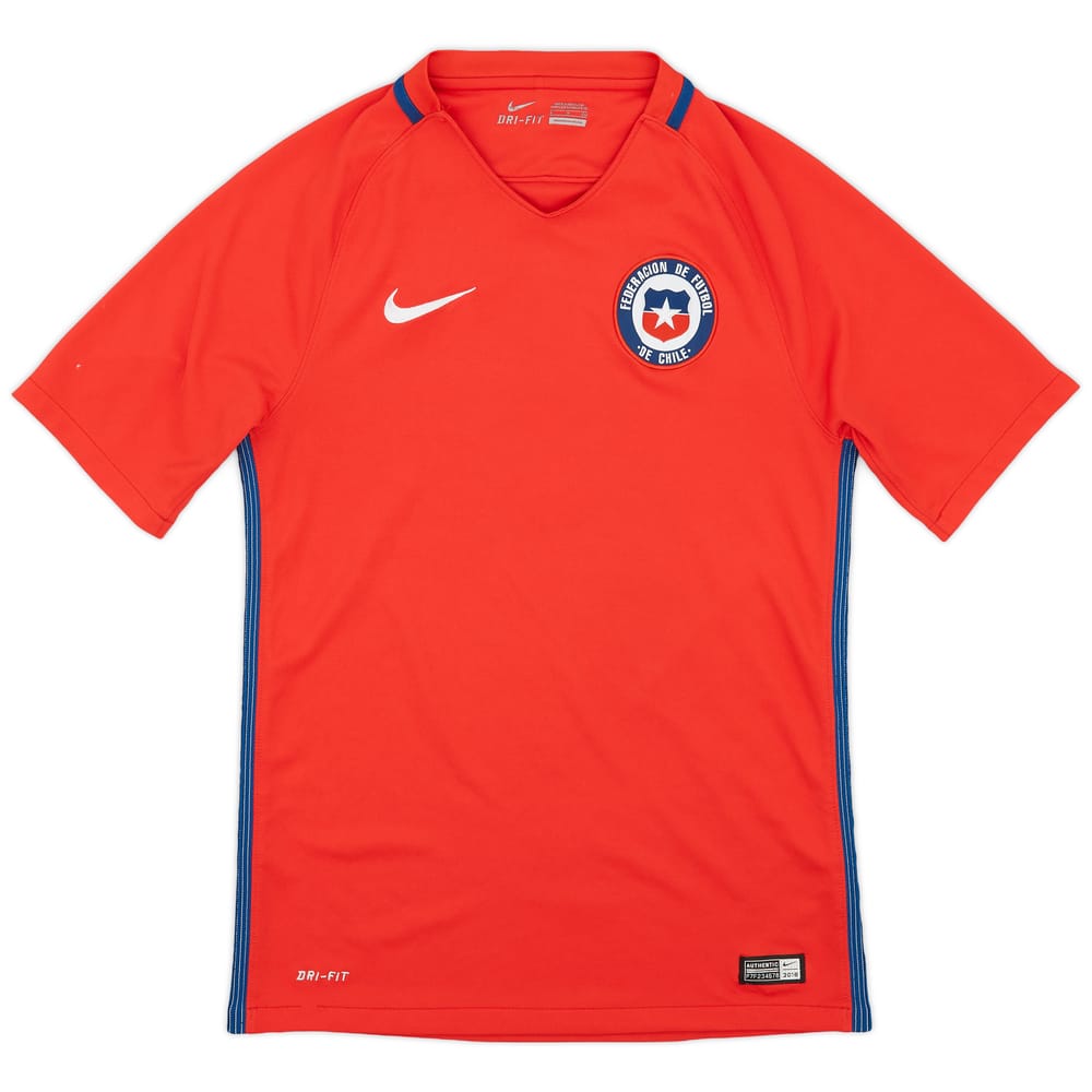 2016-17 Chile Home Shirt - 8/10 - (S)