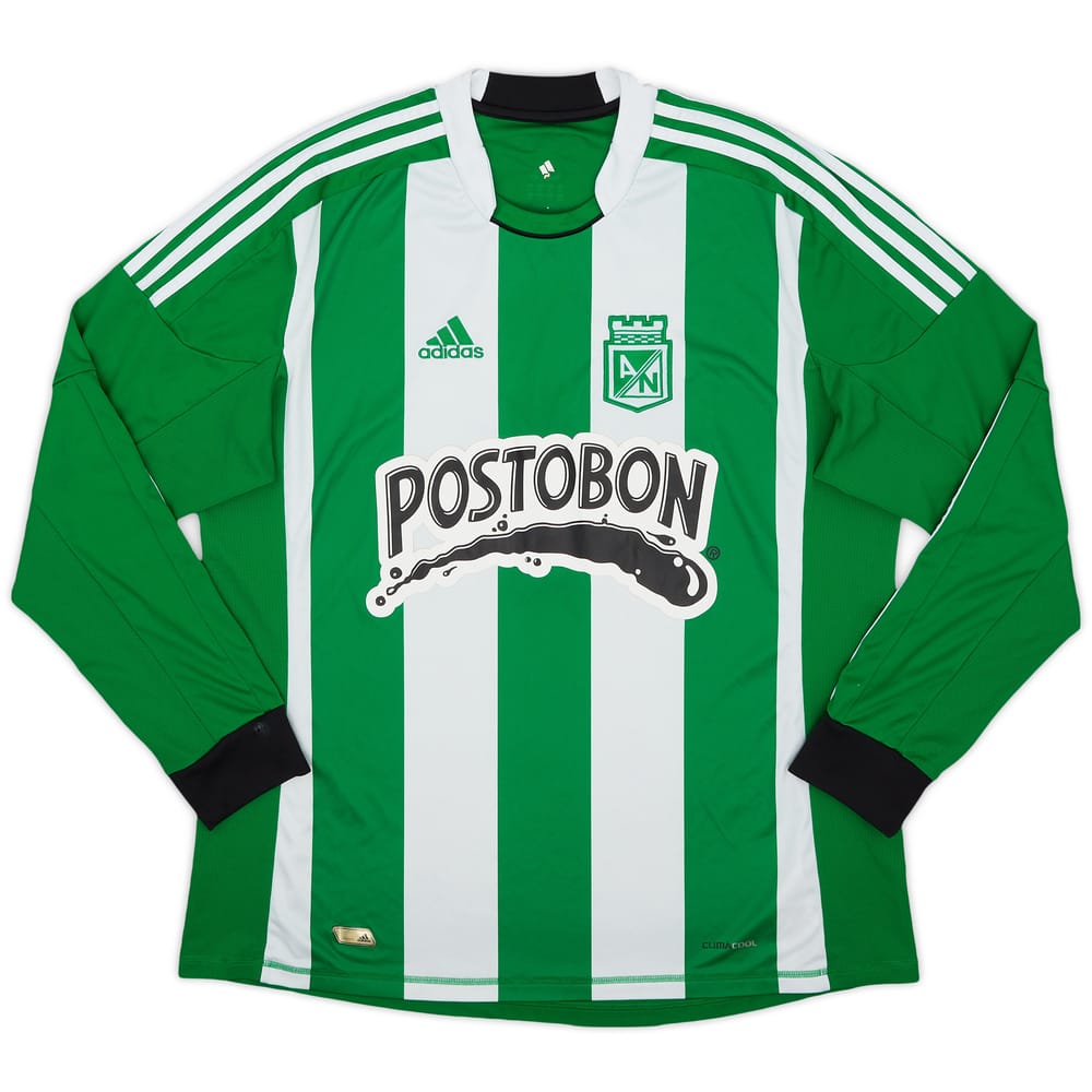 2012 Atletico Nacional Home L/S Shirt - 9/10 - (XL)
