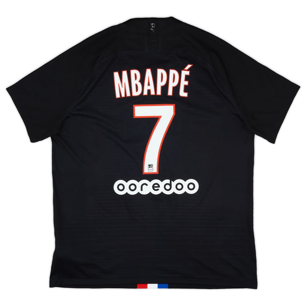 2019-20 Paris Saint-Germain Authentic Fourth Shirt Mbappe #7 - 9/10 - (XL)