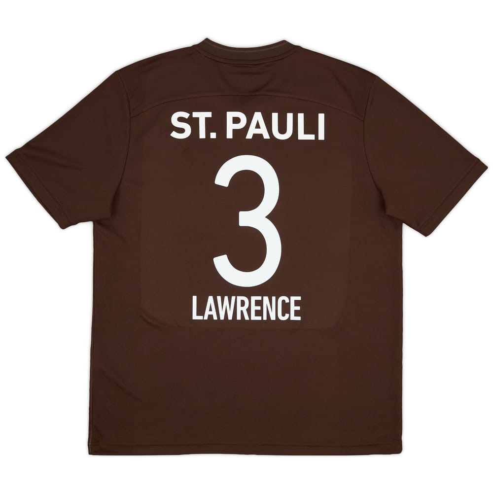 2021-22 St Pauli Home Shirt Lawrence #3 - 7/10 - (XL)