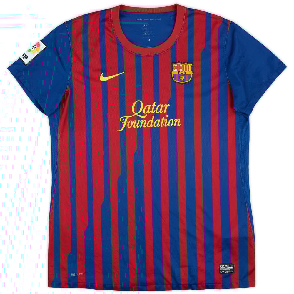 2011-12 Barcelona Home Shirt - 8/10 - (Women's S)