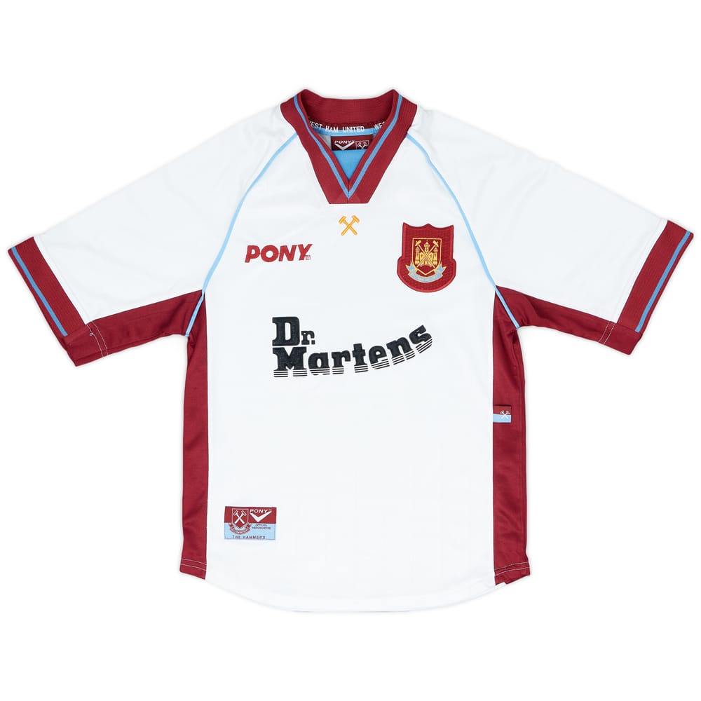 1998-99 West Ham Away Shirt - 8/10 - (L.Boys)