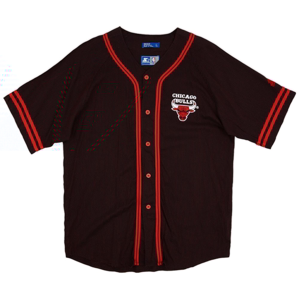 1990s Chicago Bulls Starter Baseball Jersey - 8/10 - (L)