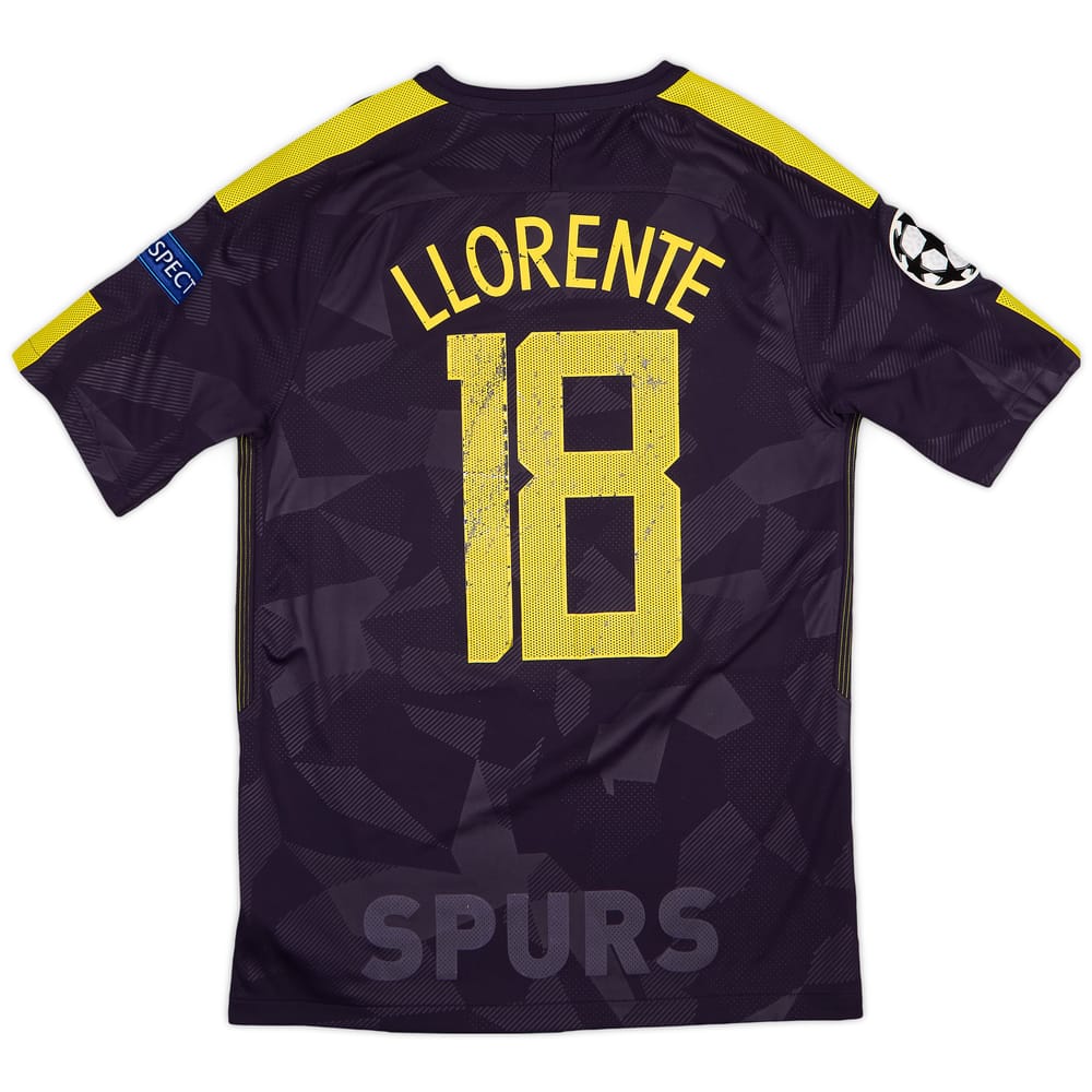 2017-18 Tottenham Third Shirt LLorente #18 - 6/10 - (S)